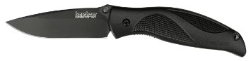 Kershaw 1550 Blackout Folding Knife with SpeedSafe