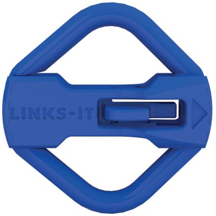 Original Links-It Dog & Cat ID Tag Connector - Easy-to-Use Tag Clip - Safe & Durable - One Size, 9 Colors - Made in USA