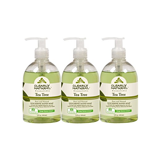 Clearly Natural Liquid Hand Soap, Pack of 3, 12-Ounces Each