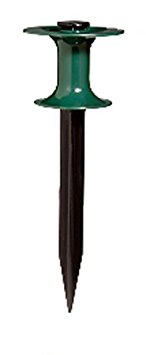 Suncast Resin Garden Hose Guide Spike, Green/Black HS102