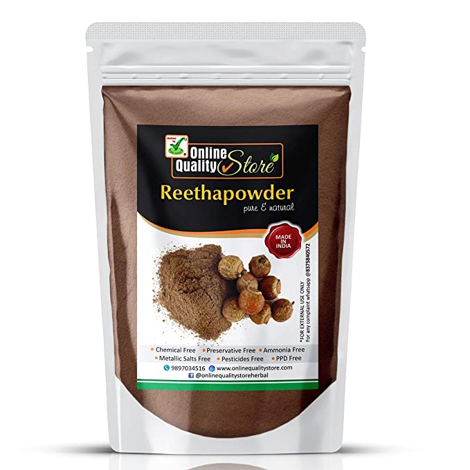 Online Quality Store reetha powder -800g |Organic Reetha Powder For Hair Growth|Aritha|Reetha|Ritha|Soapnuts (Sapindus Mukorossi) Powder For Silky & Smooth Hairs