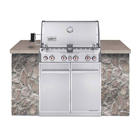 Weber Summit S-460 Built-In Natural Gas in Stainless Steel Grill