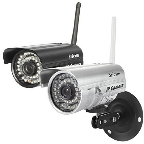 Sricam AP003 Metal Gun Type Waterproof Outdoor Bullet IP Camera WIFI Wireless Security Camera Supports Smart Phone Remote View