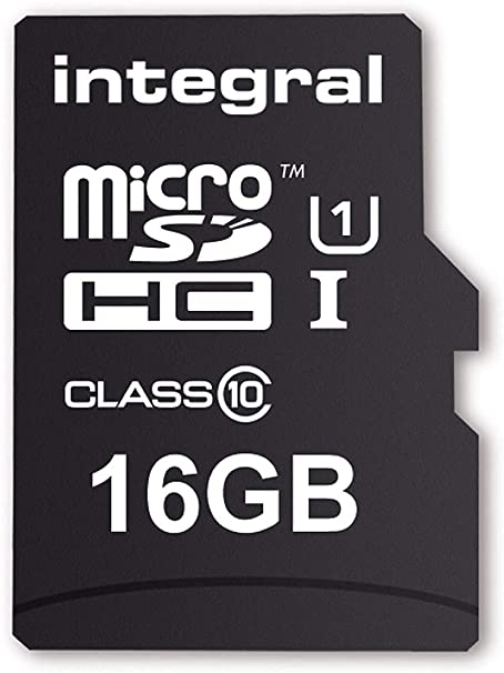 Integral UltimaPro 16GB Class 10 Micro SDHC Memory Card with Adapter