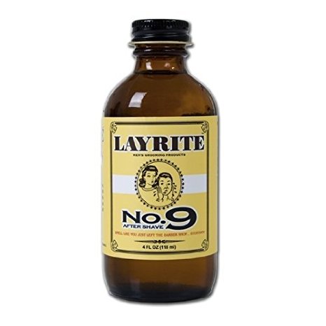 Layrite No. 9 Bay Rum After Shave, 4 oz.