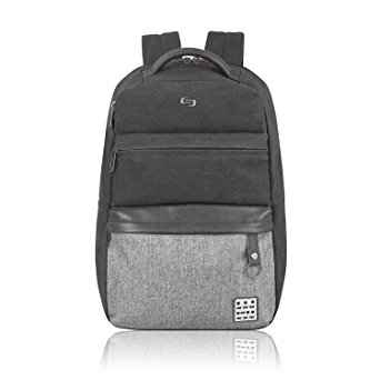 Solo Urban Code 15.6" Laptop Backpack, Black/Grey