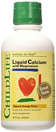 Liquid Calcium with Magnesium 16 oz by ChildLife Essentials