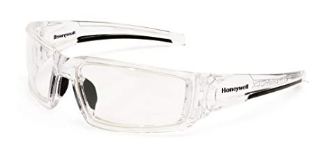 Uvex by Honeywell Hypershock Safety Glasses, Clear Frame with Clear Lens & Uvextreme Plus Anti-Fog Coating (S2970XP)