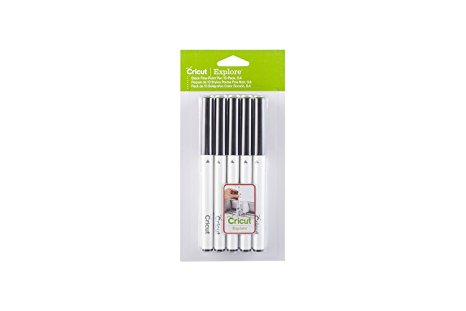 Cricut Explore 0.4 Fine Point Pens, Black - 10 Pack