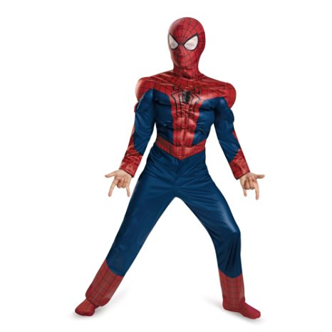 Amazing Spider-Man 2 Classic Muscle Kids Costume/size Large (10/12)