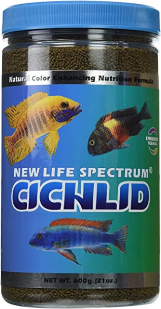 New Life Spectrum Naturox Series Cichlid Formula Supplement, 600g