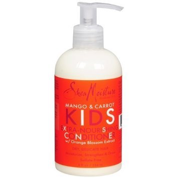 SheaMoisture Mango & Carrot Kids Extra-nourishing Conditioner, 8 Ounce