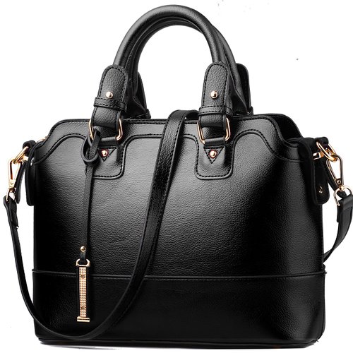 Big Sale Womens Simple Cross Body Bag Lady Fashion Tote Boston Handbag Upgrade Version