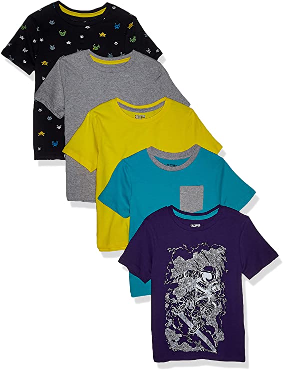 Spotted Zebra Boys' Short-Sleeve T-Shirts