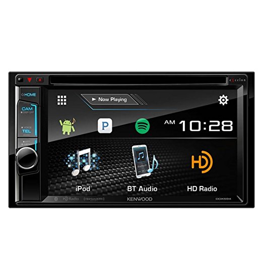 Kenwood eXcelon DDX594 6.2" DVD Receiver with Bluetooth and HD Radio