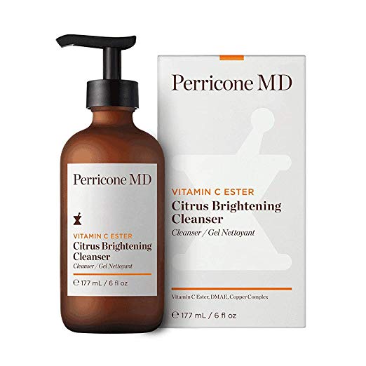 Perricone MD Vitamin C Ester Citrus Brightening Cleanser for Unisex, 6 Ounce