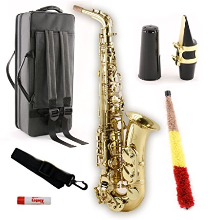 Legacy AS750 Student/Intermediate Alto Saxophone with Case