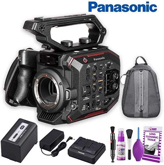 Panasonic AU-EVA1 Compact 5.7K Super 35mm Cinema Camera Basic Bundle