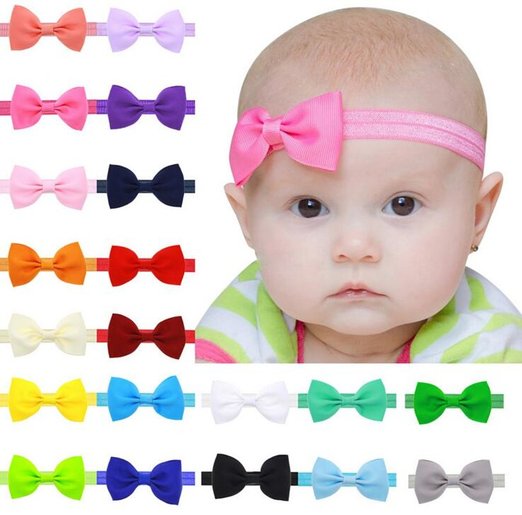 Toptim Baby Girl's Elastic Headbands for Photographic Accessories