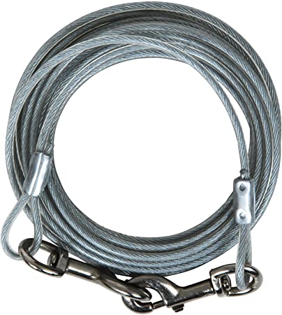 Petmate 1700-Pound Break Strength Tieout Cable, 10-Feet