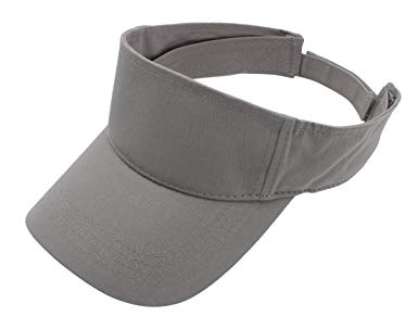 Top Level Sun Sports Visor Men Women - 100% Cotton Cap Hat