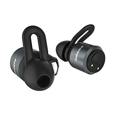 BTwins True Wireless Stereo Bluetooth Sports Earbuds With Microphone BTwins By Jabees- Cool Black