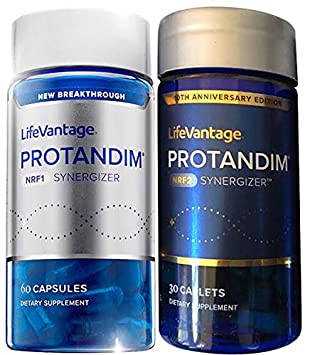 Protandim NRF1 & NRF2 Synergizer (90 Caplets) (2 Bottle) 100% Natural Antioxidant Supplement Extract, for Heart Health, Pain Relieve, for Anti-Aging, 100% Made in USA