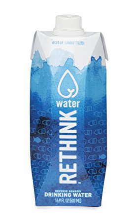 Rethink Water, Bottled Water Alternative, 16.9 Ounce in Tetra Pak, 12 Count