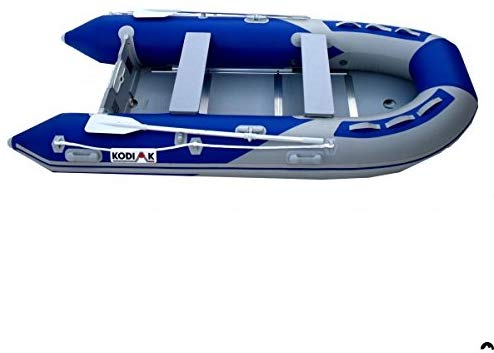 Kodiak Sportsman 12-Feet Inflatable Boat, Grey/Blue
