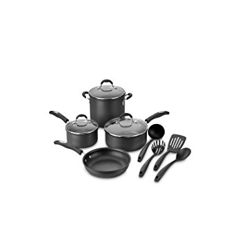 Cuisinart 11 Piece Hard-Anodized Nonstick Cookware Set