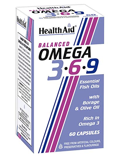 HealthAid Omega 3 - 6 - 9 - 60 Capsules