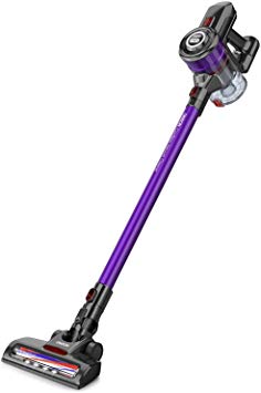 Cordless Vacuum, ONSON Cordless Stick Vacuum Cleaner, 250W Powerful Cleaning Lightweight 2 in 1 Handheld Vacuum with Rechargeable Lithium Ion Battery