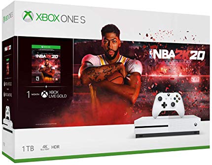 Xbox One S 1TB Console - NBA 2K20 Bundle