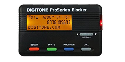 Digitone ProSeries Call Blocker - Back Lighted Display, 1,000 Blocked Number List