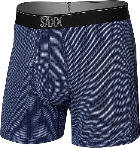 SAXX Men's Underwear - Quest Quick Dry Mesh Boxer Brief Fly with Built-in Pouch Support - Underwear for Men, Fall