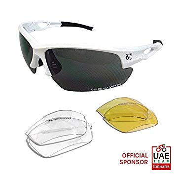 VeloChampion Tornado Sunglasses - White