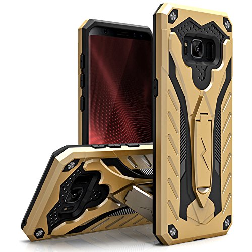 Samsung Galaxy S8 Plus Case, Zizo [Static Series] Shockproof [Military Drop Tested] Kickstand [Galaxy S8 Plus Heavy Duty Case] Impact Resistant - S8