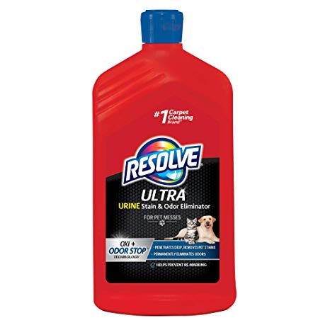 Resolve Ultra Urine Stain & Odor Eliminator for Pet Messes, 28oz