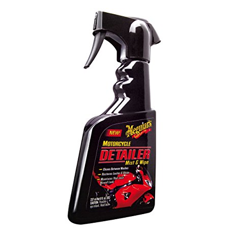 Meguiar's MC20108 Motorcycle Detailer Mist & Wipe - 8 oz.