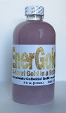 EnerGold 2-In-1 Power-Packed Monoatomic-Colloidal Gold 8-Oz Bottle - No Salt No Dye Sparkling ORMUS