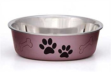 Bella Bowls Dog Bowl, Metallic