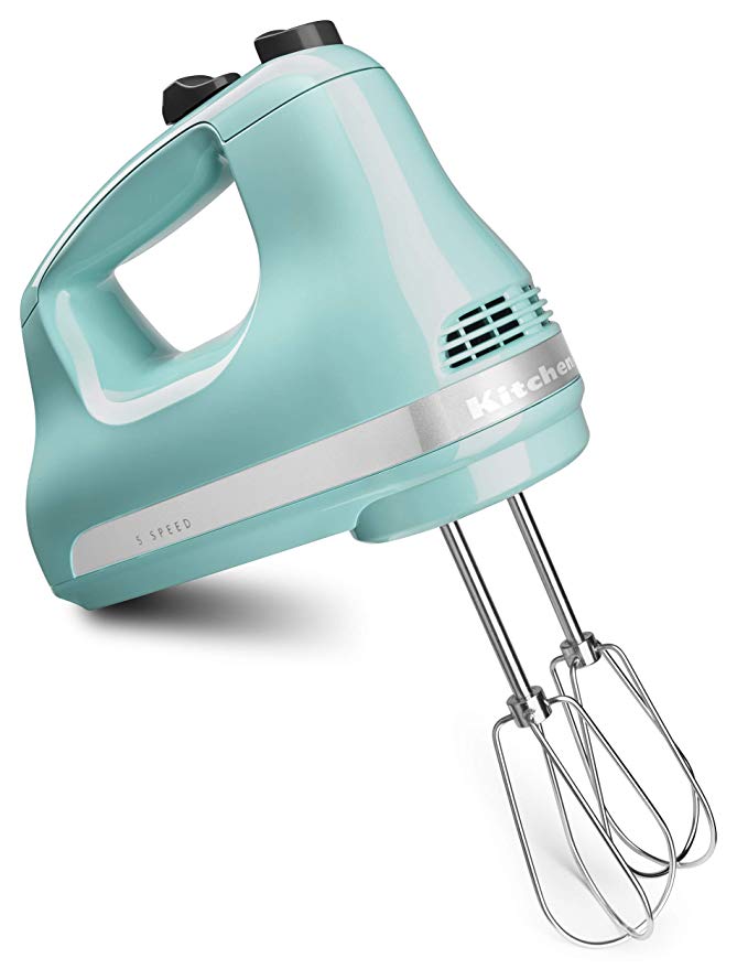 KitchenAid KHM512AQ Pro Line 5 Speed Hand Mixer, Aqua Sky