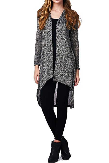 Women'S Jersey Fabric Various Styles Long Cardigan - Solid & Prints