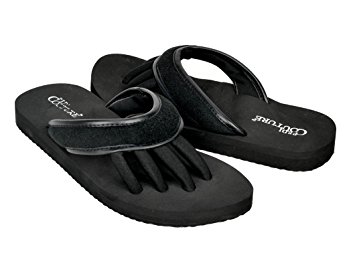 Super Lightweight Pedi Couture Brand Pedicure Sandals with Toe Separator Feature (Multiple Colors and Sizing Available)