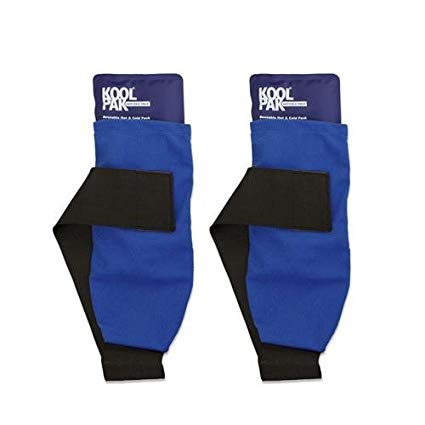 Koolpak Luxury Reusable Hot and Cold Pack and Luxury Holster, Pack of 2