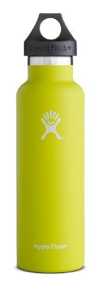 Hydro Flask Vacuum Insulated Stainless Steel Water Bottle, Standard Mouth w/Loop Cap