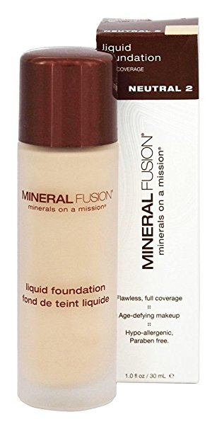 Mineral Fusion - Liquid Mineral Foundation Neutral 2 - 1 oz.