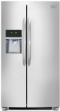 Frigidaire FGHC2331PF Gallery 226 Cu Ft Stainless Steel Counter-Depth Side-by-Side Refrigerator - Energy Star