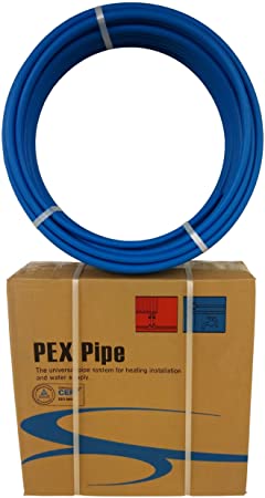 VIVO 1/2 x 500 feet Blue Pex Tubing, Pipe Pex-B 1/2-inch 500 feet | Potable Water NonBarrier Plumbing (PEX-12-B050)