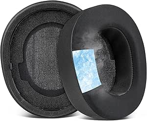 SOULWIT Replacement Earpads for Steelseries Arctis Nova Pro Wireless Headphones, Ear Pads Cushions with High-Density Noise Isolation Foam, Added Thickness - Nova Wireless CG Black